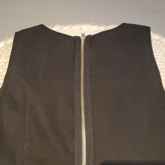 Abercrombie & Fitch Black Dress Overalls - size MP - Picture 4 of 6